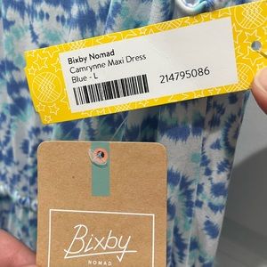 Stitch fix child Large long summer dress. New with tags.